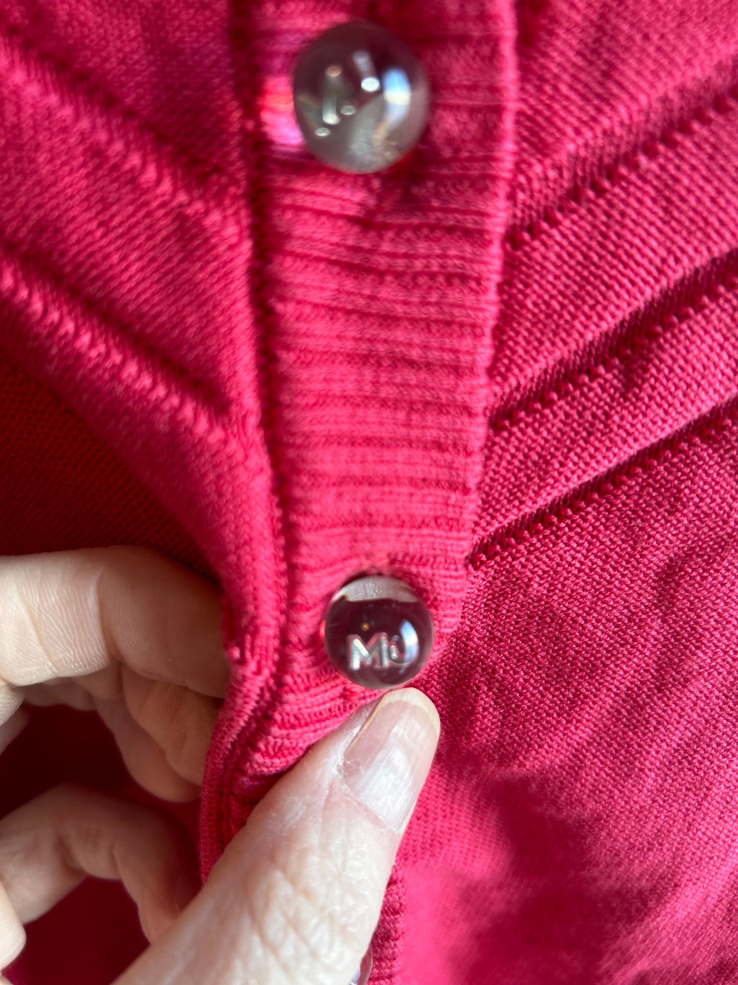 Mark Jacob’s - Unique Button Down Knit