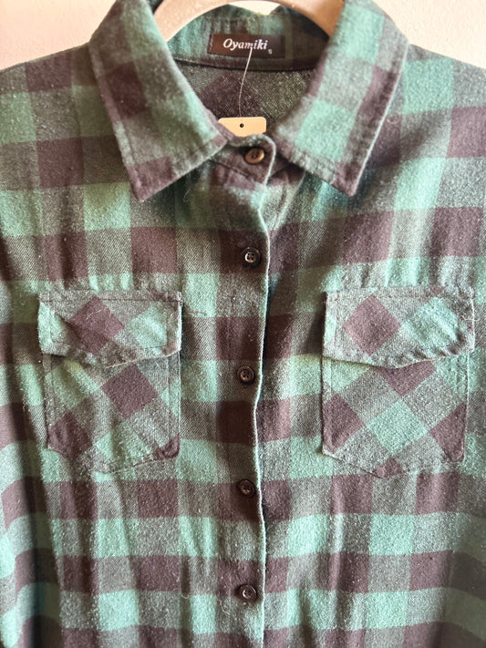 Oyamiki - Plaid Flannel Shirt