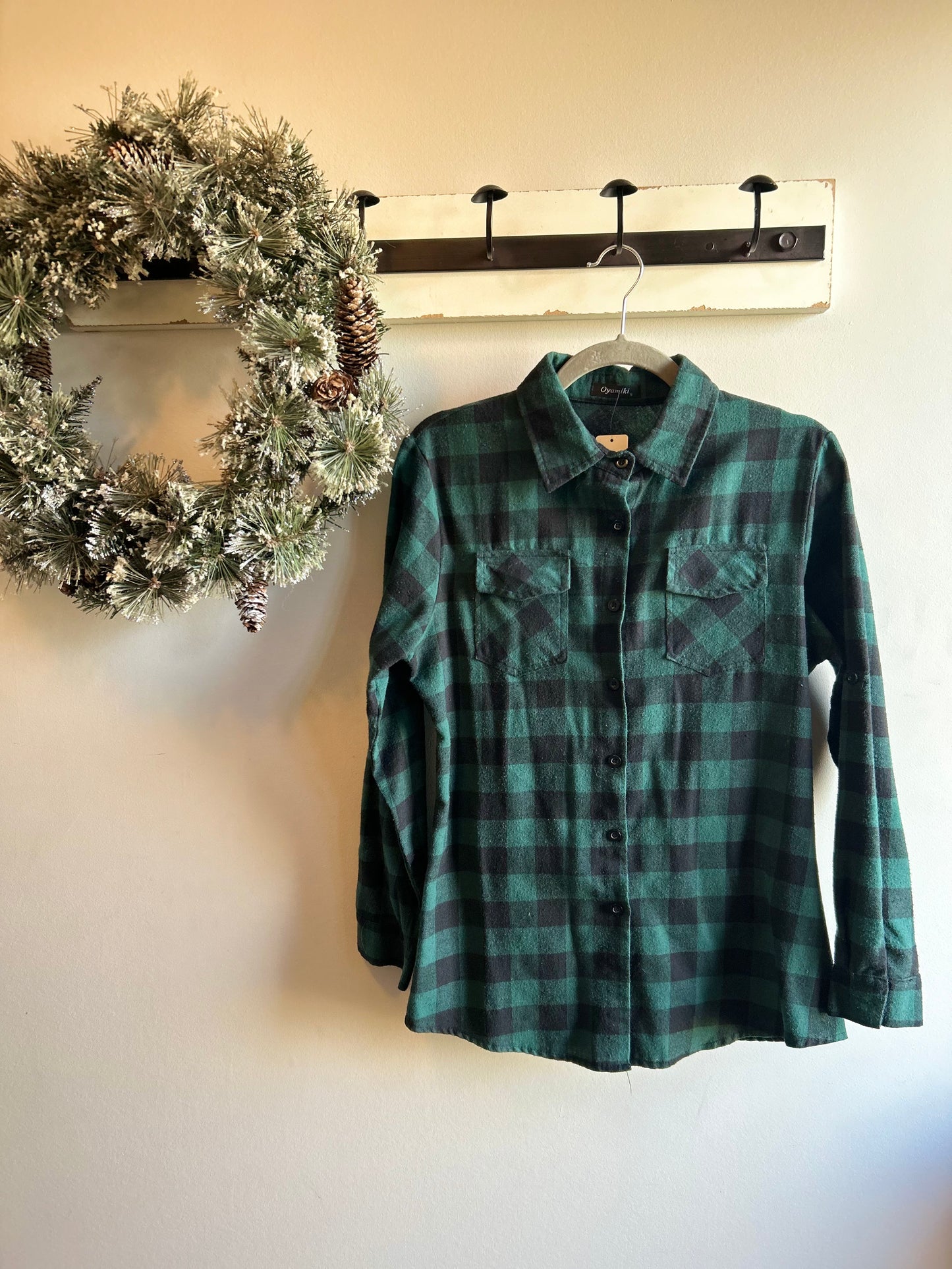 Oyamiki - Plaid Flannel Shirt