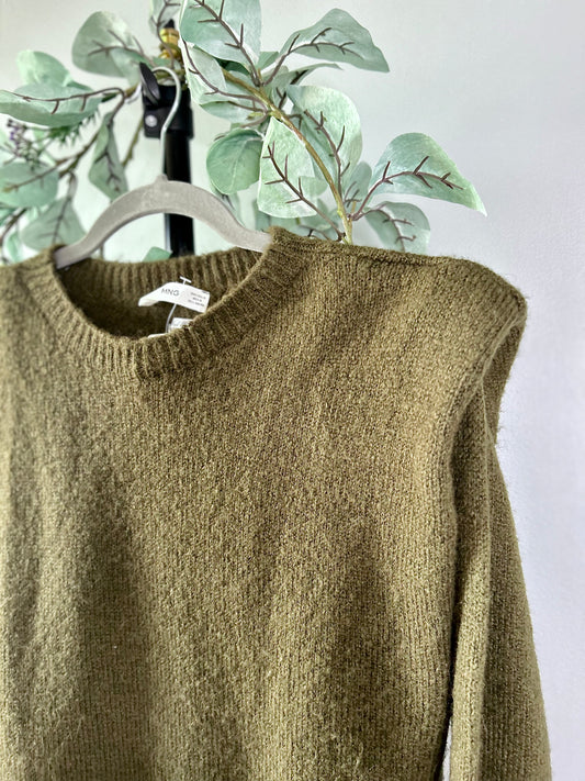 Mango - Sweater with Structured Shoulders