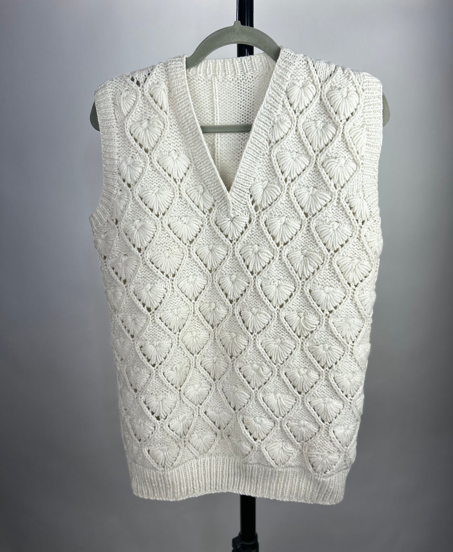 Vintage Style Knit Vest