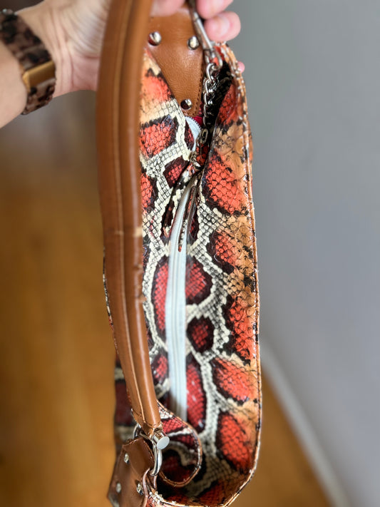 High Fashion - Snake Print Bag